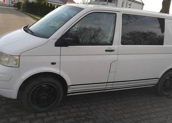 vw transporter t5 1.9 tdi 2004r klima 5 osobowy