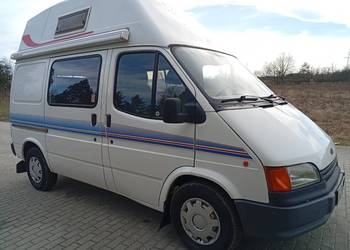 Ford Transit kamper 4 - osobowy, woda, gaz, ogrzewanie ,2.5 diesel