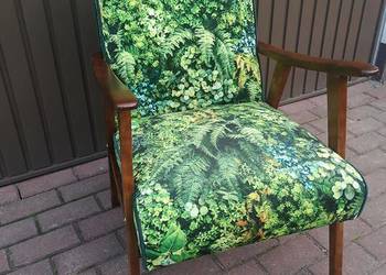 Stary Fotel Klubowy PRL Po Renowacji.