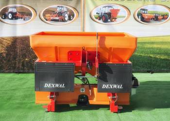 Rozsiewacz DEXWA TORNADO DUO Turbo 1200 kg 850L