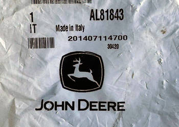 AL81843 Wewnętrzna uszczelka olejowa John Deere