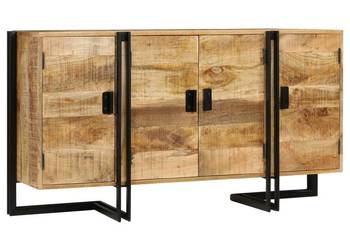 vidaXL Szafka z litego drewna mango, 150 x 40 x 80 cm(SKU:246024)