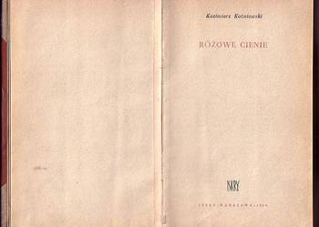 (6344) RÓŻOWE CIENIE – KAZIMIERZ KOŹNIEWSKI