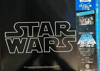 John Williams Star Wars NM/NM Japan Obi 2 LP 1977 Roadshow FMW 37/38
