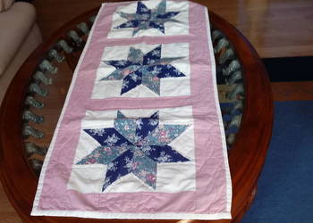 Patchwork – serweta/bieżnik – skandynawskie rękodzieło