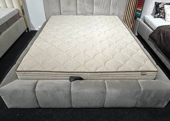 Łożko tapicerowane 160x200 z pojemnikiem -40%