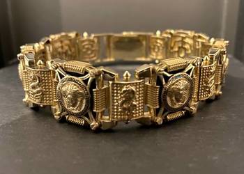 Unikat  Bransoletkę Versace zlota