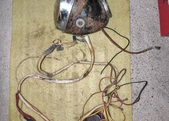 Lampa przednia z instalacją elektryczną M72