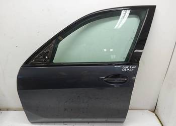 BMW G05 X5 3.0d 2019r DRZWI LEWY PRZÓD PRZEDNIE czarny-szary C27/7