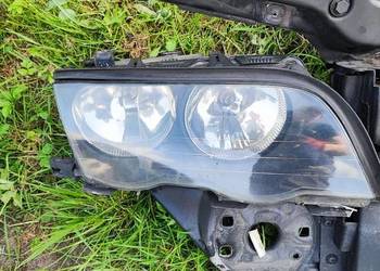 Lampa e 46 przednia lewa delikatne pęknięcie do sklejenia