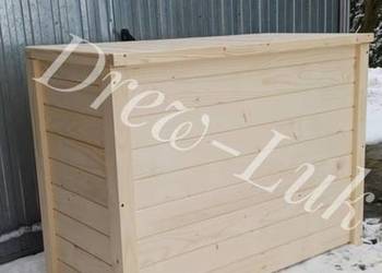 Sortownik drewniany na odpady