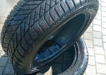 opony 205/55/16 r DĘBICA FRIGO m+s 91 t nie naprawiane stan bdb 2 sztuki