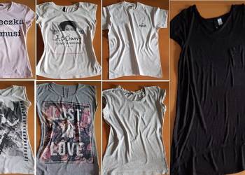 7 szt- koszulka bluzka tunika tshirt koszula narzutka OKAZJA