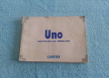 FIAT UNO 1989- INSTRUKCJA OBSŁUGI FABRYCZNA  AUTORYZOWANA