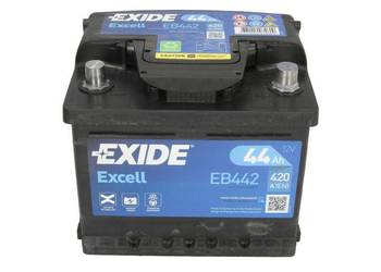 Akumulator 44Ah 420A Exide Excell EB442