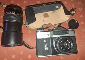PROFESJONALNY APARAT FOTOGRAFICZNY ZENIT-E. W ZNAKOMITYM STANIE. MAŁO UŻYWA