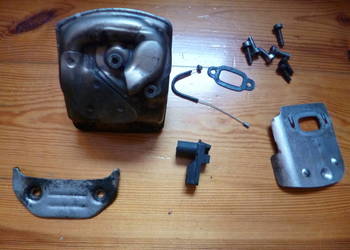 Piła spalinowa Dolmar PS-5105  Makita EA 5000P tłumik