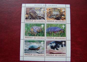 Angola 2000 MNH Fauna żółwie