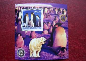 Turkmenistan 2001 MNH Fauna Niedźwiedź polarny Pingwiny