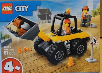 LEGO City 60450 Żółta ładowarka kołowa