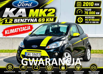 Ford KA II 1.2 benzyna 69 KM –76 tys. km II (2008-)