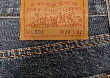 Nowe spodnie Levi's 501