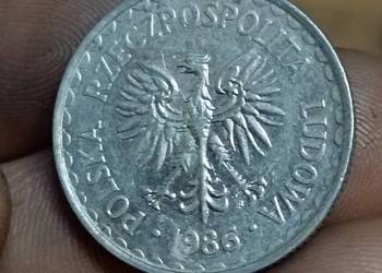 Sprzedam 1 zl 1986 r zzm nierowne ranty blad stepla