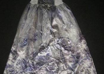 Strój kostium przebranie SZKIELET KOŚCIOTRUP RÓŻA 9-10 lat 134-140cm GEORGE