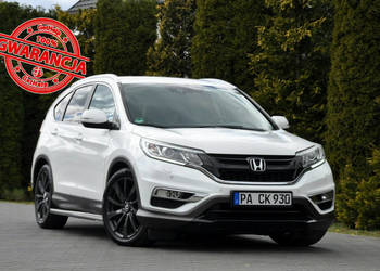 Honda CR-V 1.6d(160KM)*4WD*Bi-Xenon*Led*Navi*Skóry*Progi*Chrom*I Wł*Alu19"…