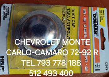 DEKIELEK -ZAŚLEPKA  PIASTY KOŁA  CHEVROLET MONTE CARLO -CAMARO 72-93 R