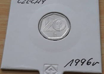 20 Halerzy Czechy 1996 r.