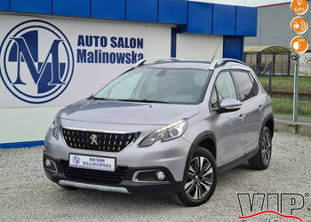 Peugeot 2008 Navi PDC Półskóry Led Klimatronik Sensory Tempomat Halogeny A…