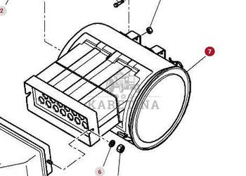Massey Ferguson 8480 Zespół Filtra Powietrza Przepływomierz CZĘŚCI 4278222…