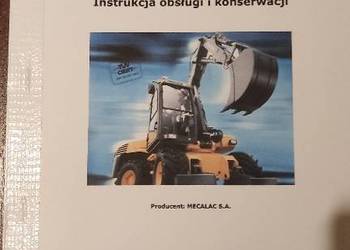 Instrukcja obsługi i konserwacji koparka Mecalac 12 mxt