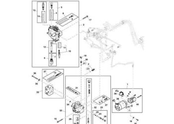 John Deere 9470RX - Pompa AT305428 (Kierowanie)
