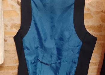 (54) (XL) Dimensions/Granatowa kamizelka garniturowa z Londynu, NOWA (54) (XL) Dimensions/Granatowa kamizelka garniturowa z Londynu, NOWA