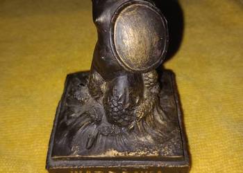 Syrenka Warszawska złota figurka