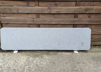 Panel MDD akustyczny 140x35 do biurek + mocowanie