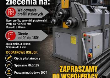 Walcowanie Profile stalowe/ rury stalowe/ płaskowniki i ceowniki