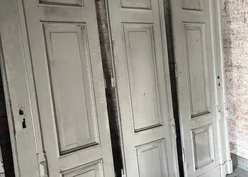 Drzwi zewnętrzne stare zabytkowe