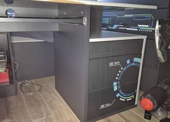 Nowoczesne podświetlane Biurko Gamer Meblik Poznań