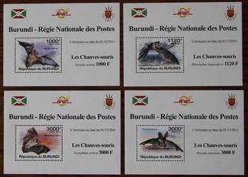 Burundi nietoperze  ( ząbkowane)