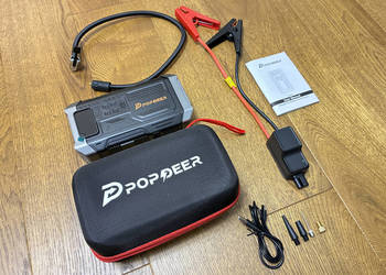 POPDEER PD-JA3 5000A Rozrusznik Samochodowy 4w1 | Kompresor | Powerbank
