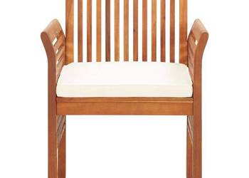 vidaXL Krzesła ogrodowe z poduszkami, 4 szt.(SKU:3120450)