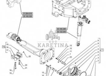 New Holland T6070 Wspornik 87644382
