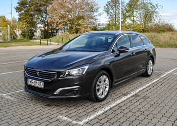 Peugeot 508 Salon PL 1 właściciel Lift Bezwypadkowy
