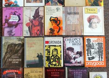 Literatura Przygodowa Zestaw 20 szt. May, Twain, Kipling inni...