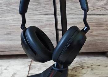 Słuchawki wokółuszne Sennheiser Momentum 4 aptx adaptive ANC stan BDB
