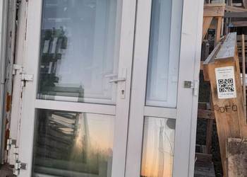 Drzwi zewnętrzne PCV używane