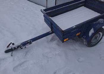 Sam przyczepka samochodowa lekka zarejestrowana